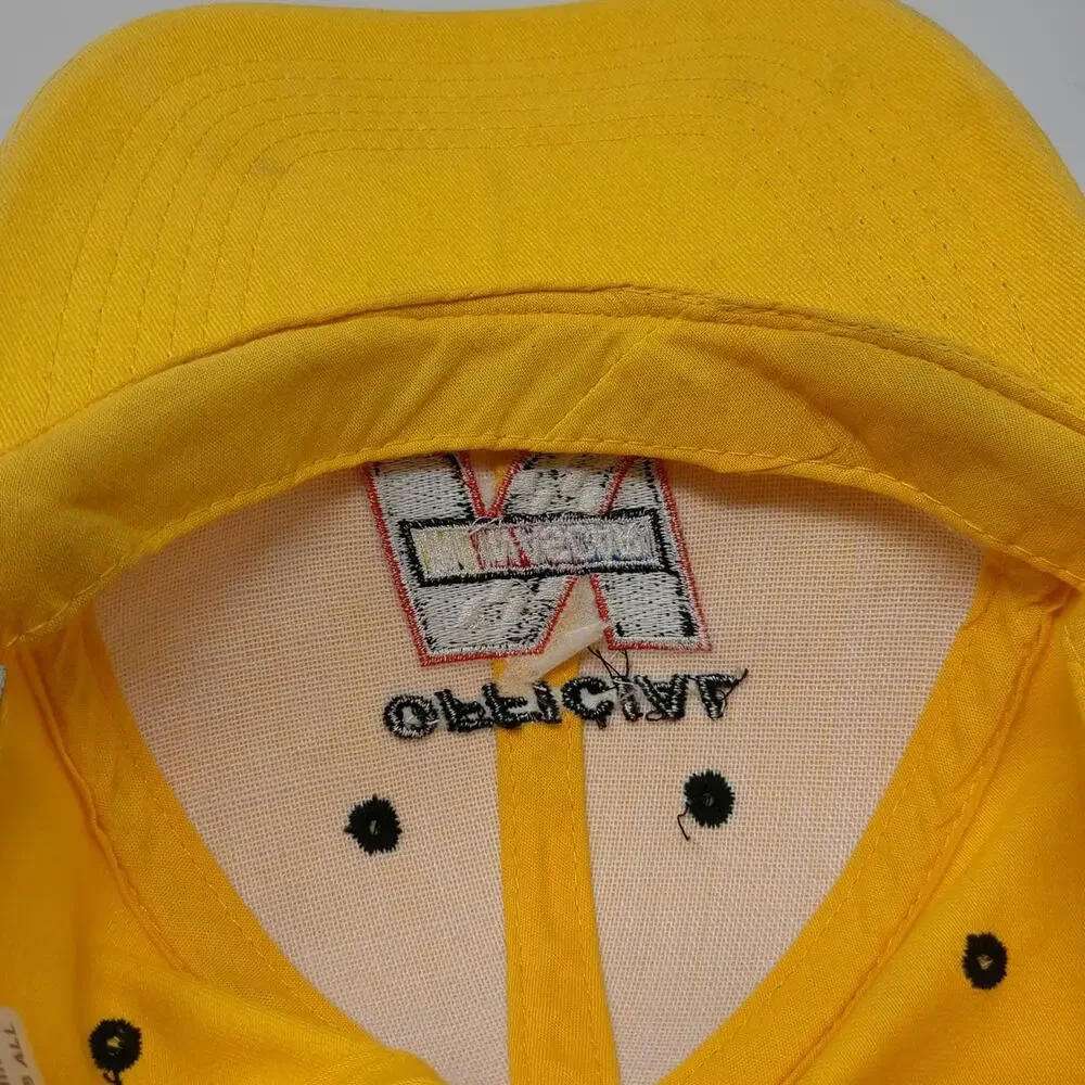 Touchstone NASCAR Official Member VIP Access Yellow One Size Baseball Cap Hat